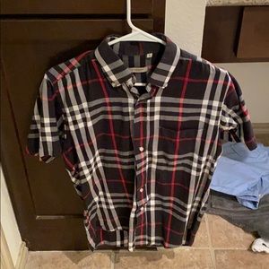 Burberry short sleeve button down